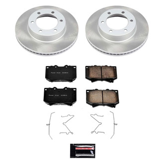 PowerStop® - Semi Coated Front Disc Brake Kit