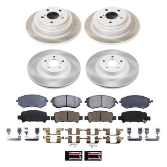 PowerStop® - Semi Coated Disc Brake Kit