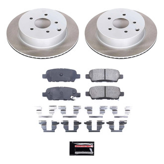 PowerStop® - Semi Coated Rear Disc Brake Kit