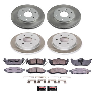 PowerStop® - Semi Coated Disc Brake Kit
