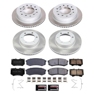PowerStop® - Semi Coated Front and Rear Disc Brake Kit