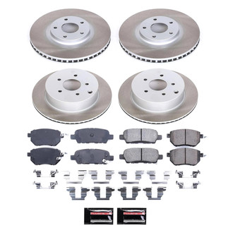 PowerStop® - Semi Coated Disc Brake Kit