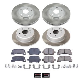 PowerStop® - Semi Coated Disc Brake Kit