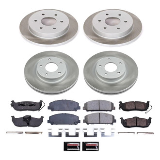 PowerStop® - Semi Coated Disc Brake Kit