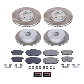 PowerStop® - Semi Coated Disc Brake Kit