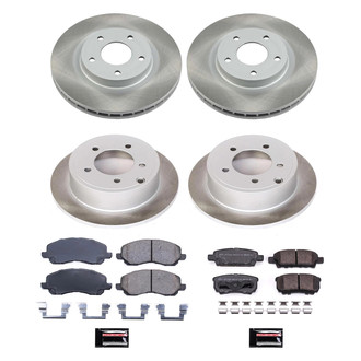 PowerStop® - Semi Coated Disc Brake Kit