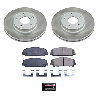 PowerStop® - Semi Coated Front Disc Brake Kit