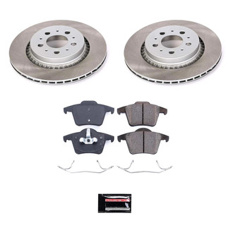 PowerStop® - Semi Coated Rear Disc Brake Kit
