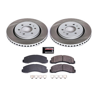 PowerStop® - Semi Coated Front Disc Brake Kit