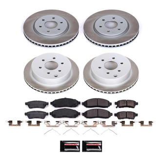 PowerStop® - Semi Coated Disc Brake Kit