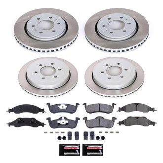 PowerStop® - Semi Coated Disc Brake Kit