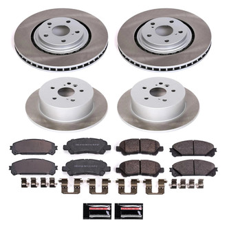 PowerStop® - Semi Coated Disc Brake Kit
