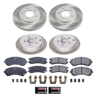 PowerStop® - Semi Coated Disc Brake Kit