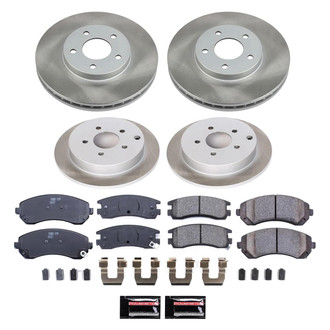 PowerStop® - Semi Coated Disc Brake Kit