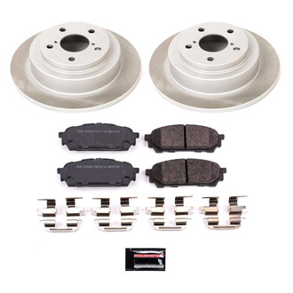 PowerStop® - Semi Coated Rear Disc Brake Kit