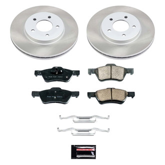 PowerStop® - Semi Coated Front Disc Brake Kit