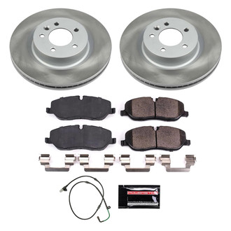 PowerStop® - Semi Coated Front Disc Brake Kit