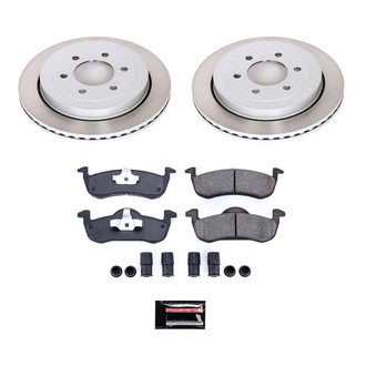 PowerStop® - Semi Coated Front Disc Brake Kit