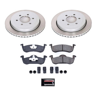 PowerStop® - Semi Coated Rear Disc Brake Kit
