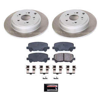 PowerStop® - Semi Coated Rear Disc Brake Kit