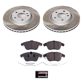 PowerStop® - Semi Coated Front Disc Brake Kit