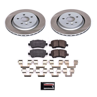 PowerStop® - Semi Coated Rear Disc Brake Kit
