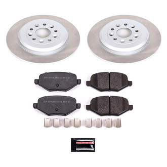 PowerStop® - Semi Coated Rear Disc Brake Kit