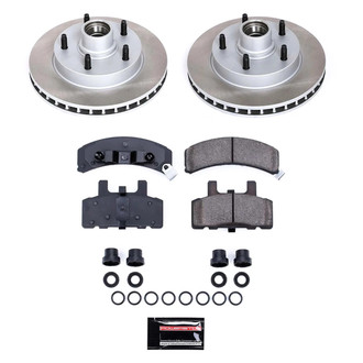 PowerStop® - Semi Coated Front Disc Brake Kit