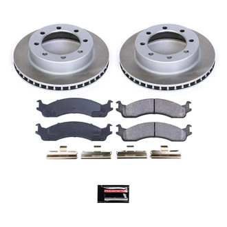PowerStop® - Semi Coated Front Disc Brake Kit