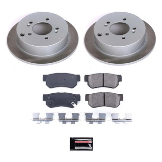 PowerStop® - Semi Coated Rear Disc Brake Kit