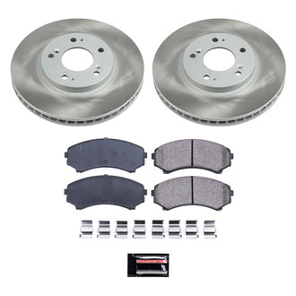 PowerStop® - Semi Coated Front Disc Brake Kit