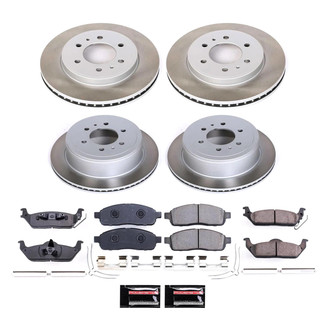 PowerStop® - Semi Coated Disc Brake Kit