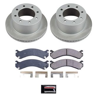 PowerStop® - Semi Coated Rear Disc Brake Kit
