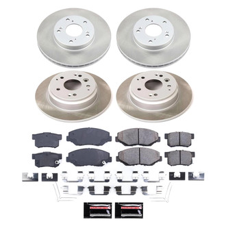 PowerStop® - Semi Coated Disc Brake Kit