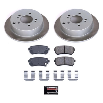 PowerStop® - Semi Coated Rear Disc Brake Kit