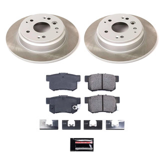 PowerStop® - Semi Coated Rear Disc Brake Kit
