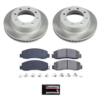 PowerStop® - Semi Coated Front Disc Brake Kit