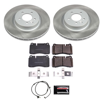 PowerStop® - Semi Coated Front Disc Brake Kit