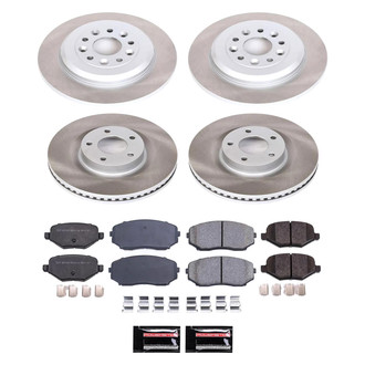 PowerStop® - Semi Coated Disc Brake Kit
