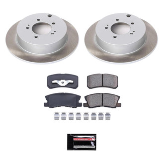PowerStop® - Semi Coated Rear Disc Brake Kit