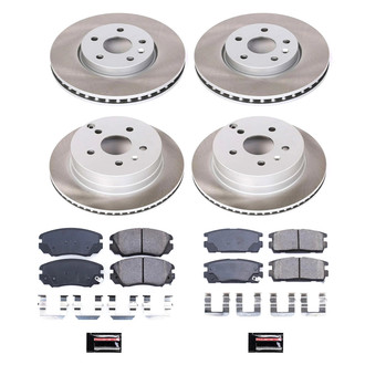 PowerStop® - Semi Coated Disc Brake Kit