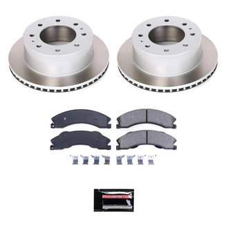 PowerStop® - Semi Coated Rear Disc Brake Kit
