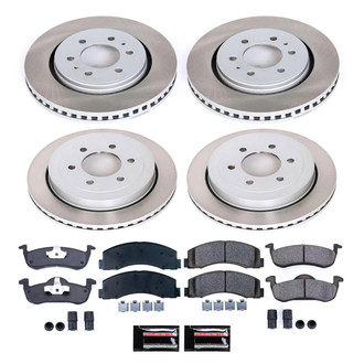 PowerStop® - Semi Coated Disc Brake Kit