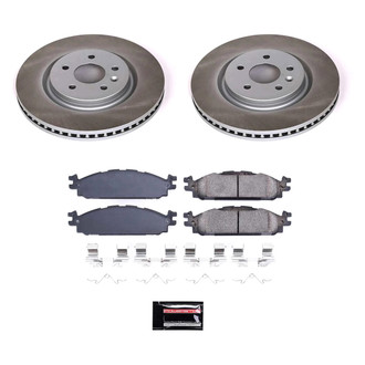 PowerStop® - Semi Coated Front Disc Brake Kit