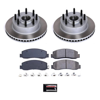 PowerStop® - Semi Coated Front Disc Brake Kit