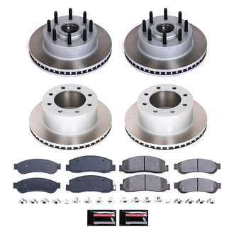 PowerStop® - Semi Coated Front and Rear Disc Brake Kit