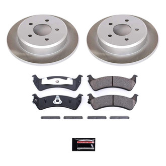 PowerStop® - Semi Coated Rear Disc Brake Kit