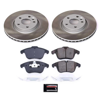 PowerStop® - Semi Coated Front Disc Brake Kit