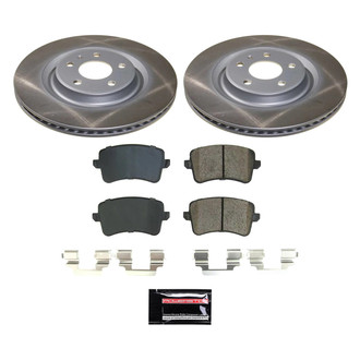 PowerStop® - Semi Coated Rear Disc Brake Kit