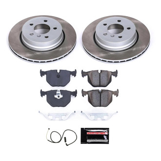 PowerStop® - Semi Coated Rear Disc Brake Kit